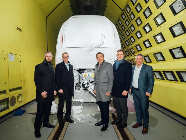 Bild 1 von 5 – Album Pressetermin Klima-Wind-Kanal am 10.02.2025