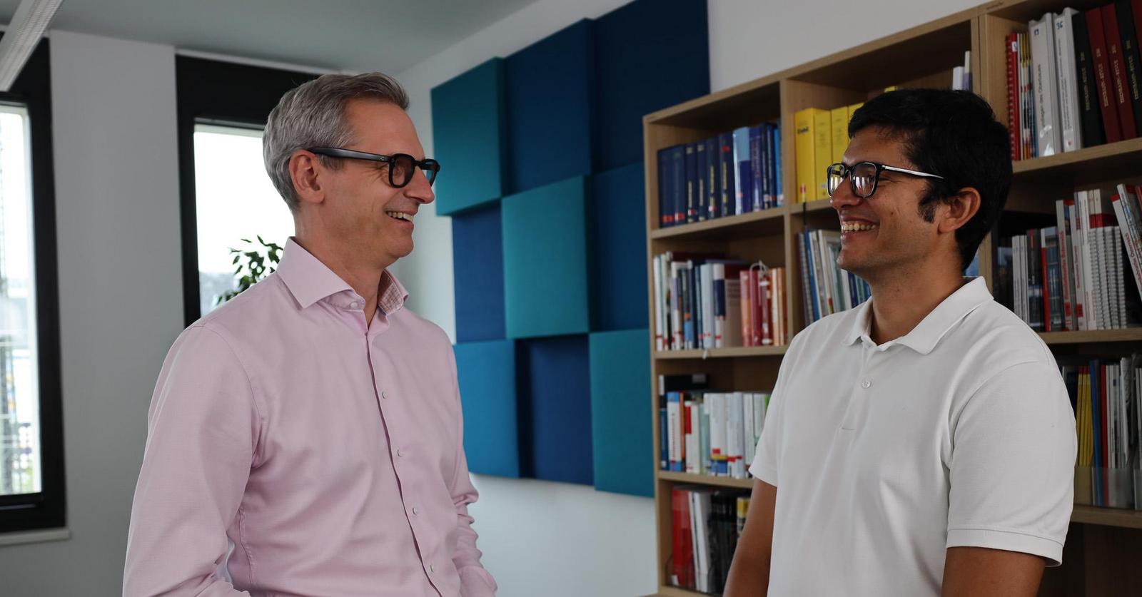 Stefan Weiss und Carlos Sosa im Gespräch