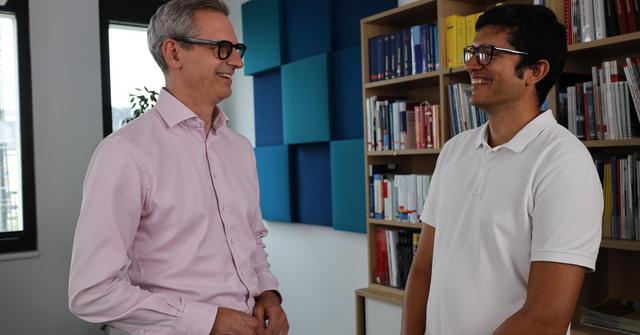 Stefan Weiss und Carlos Sosa im Gespräch