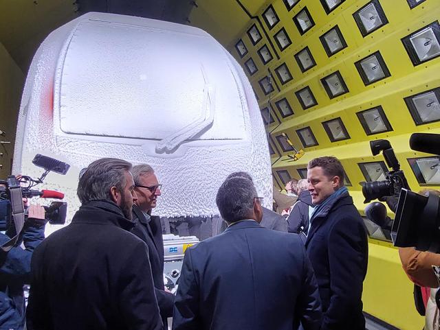 Bild 5 von 5 – Album Pressetermin Klima-Wind-Kanal am 10.02.2025