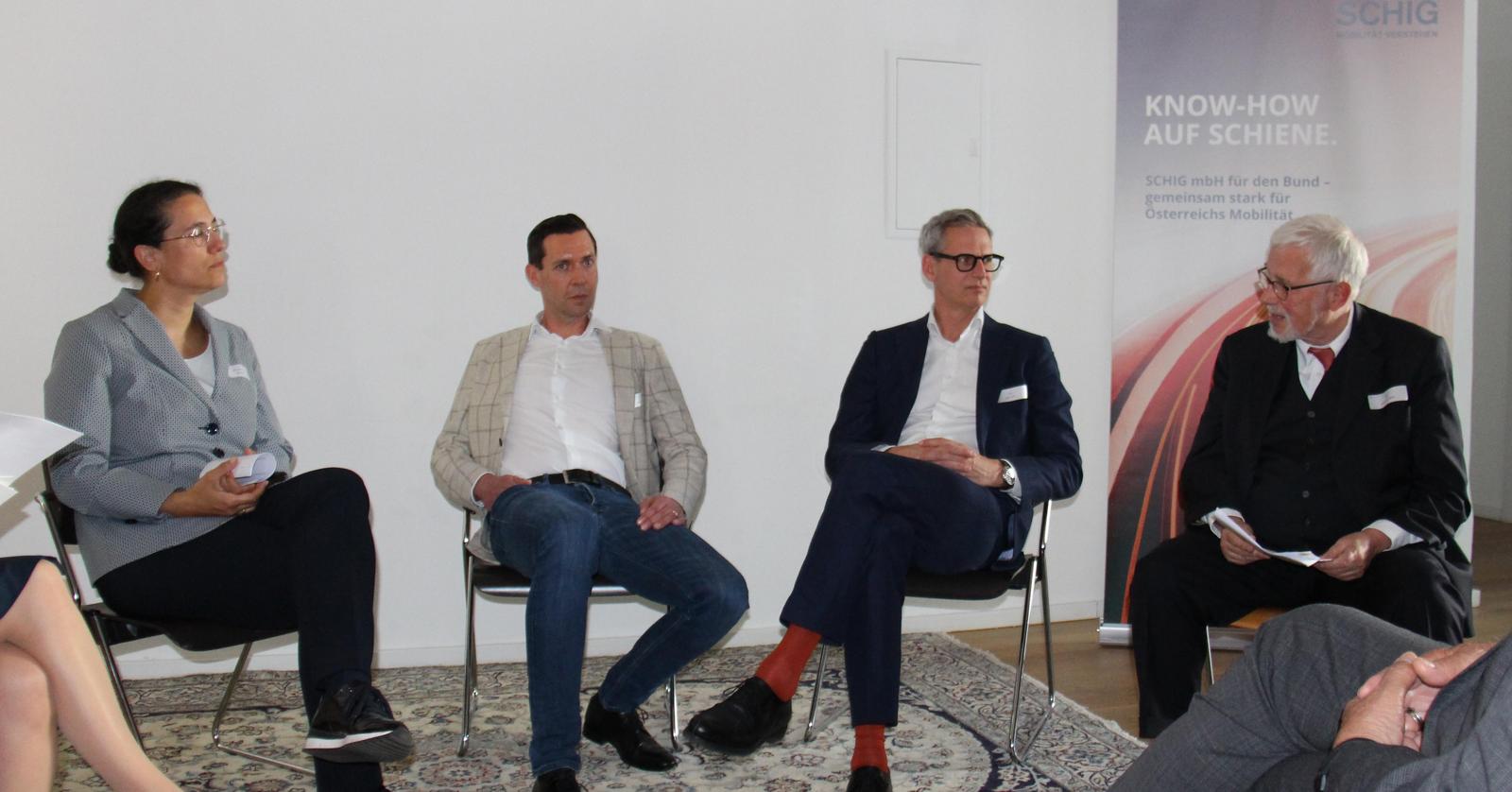 Podiumsdiskussion der Veranstaltung